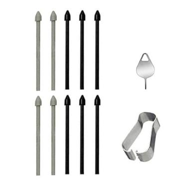 Imagem de 10 pontas de caneta Tab S8 Ultra S de substituição para Samsung Galaxy Tab S8 S Pen, Galaxy Tab S8 Plus S Pen, Galaxy Tab S8 Ultra S, pontas/pontas + ferramentas de substituição (S8/S8+/S8 Ultra