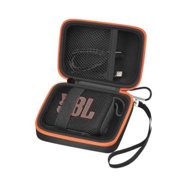 Imagem de Estojo de Transporte à Prova d'Água para JBL Go 4, 3, 2 e Eco, Preto