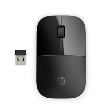 Imagem de Mouse sem fio preto Z3700 V0l79aa Hp