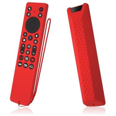 Imagem de AKSHFETH Capa de silicone para controle remoto TCL QM6K (modelo 2025) - película protetora antiderrapante, design à prova de choque, acessórios de controle remoto de TV (compatível com série QM6K)