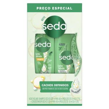 Imagem de Kit Seda Cachos Definidos Shampoo 300ml + Condicinador 190ml