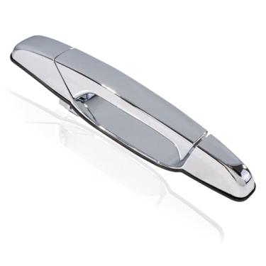 Imagem de Maçaneta de porta compatível com Cadillac Escalade/GMC Sierra Yukon/Chevy Avalanche Silverado Suburban 2007-2014, número de substituição 15915150, 22738722, 25960526, 80545 dianteiro direito