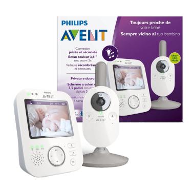 Imagem de Monitor de bebê philips Avent Digital com câmera e áudio 3.5