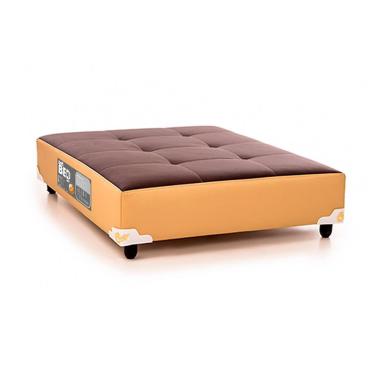 Imagem de Cama box pet Cachorro / Gato Grande Castorpet Bed Marrom/Bege (100x80x19) - Castor