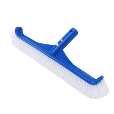 Imagem de Cabeças de escova de piscina com cerdas de nylon, escova de piscina pesada para lavagem eficiente de lavagem versátil pincel de piso de parede para casa, hotel, manutenção de