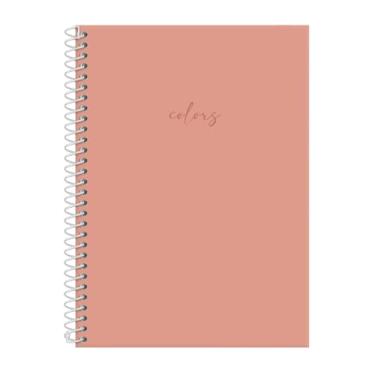 Imagem de Caderno Colegial Solid Colors Pêssego 1 Matéria