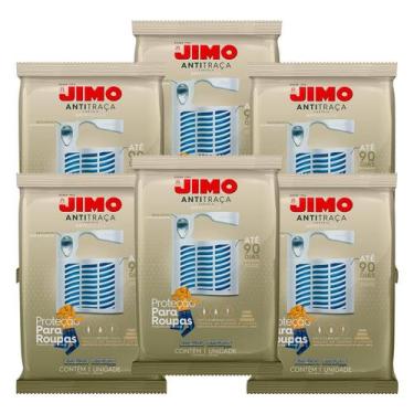 Imagem de Kit 6 Cartelas Jimo Anti Traça Cartela Suporte Tipo Cabide