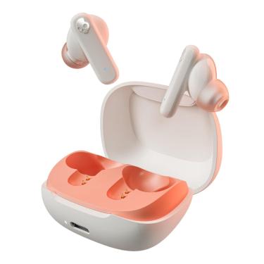 Imagem de Fones de ouvido sem fio Skullcandy Smokin' Buds 20h Battery Bone/Orange