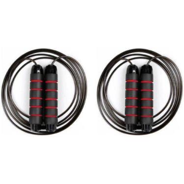 Imagem de Corda De Pular Cross Speed Rope Rolamento Profissional - oem, 2, Peças