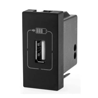 Imagem de Carregador 1X USB 1500M a 1M Preta 615088PT