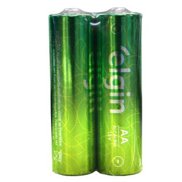 Imagem de Pilha Alcalina AA LR6 1.5V com 2 unidades Elgin