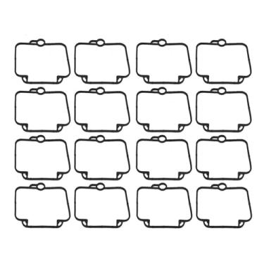 Imagem de Kit de reparo de carburador de motocicleta de borracha para DR350S DR350SE GS500 GS500E GS500F GSX600FU GSX600FU2 GS 500 E (32 peças)