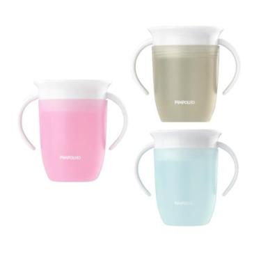 Imagem de Copo de Treinamento 360 Pimpolho com Alça 210ml - Mundo dos Baixinhos,