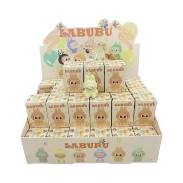 Imagem de Kawaii Labubu Resina Pelúcia Caixa Cega Pingente Mochila Ornamento De 