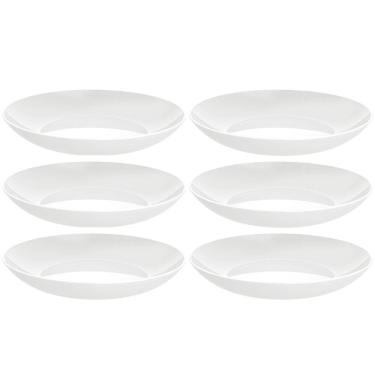 Imagem de Conjunto 6 Pratos Fundos Porcelana Branca 22cm Sophia Sopas Tramontina