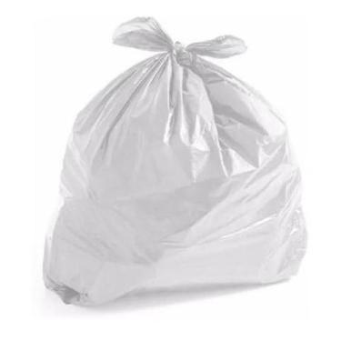 Imagem de Saco De Lixo Leitoso Branco 200L Micra 0,08 100 Unidades - Higipack