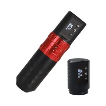 Imagem de Caneta para Máquina de Tatuagem Sem Fio - Curso Ajustável, Bateria de 