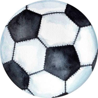 Imagem de Painel Redondo 3D Sublimado Futebol E Bola Frd-922