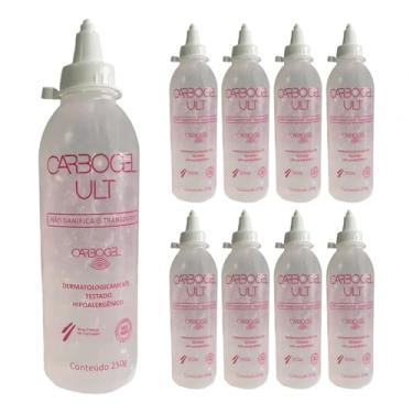 Imagem de Gel Condutor Ult Incolor Ultrassom Carbogel 24 Unidades 250g