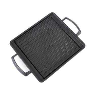 Imagem de Pequeno Mini Churrasqueira a Carvão Bandeja Fogão De Churrasco Domésti