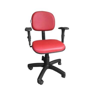 Imagem de Cadeira Secretaria Giratoria Bolt c/ Braço Regulavel Varias Cores Dire