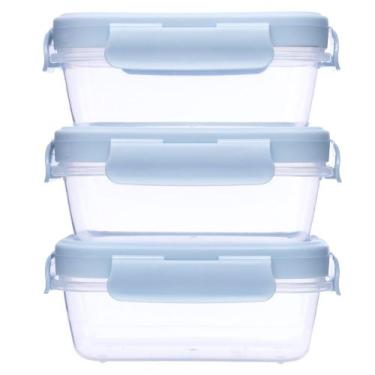 Imagem de Kit 3 Potinhos BUBA - Azul
