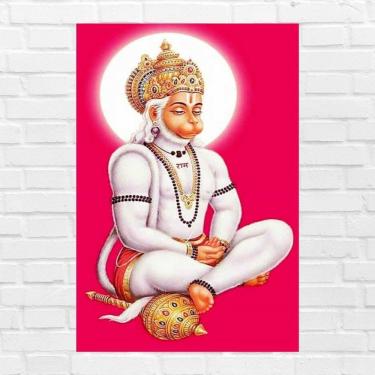 Imagem de Placa Decorativa Mdf Hanuman Tamanho 20x27cm