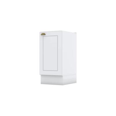 Imagem de Balcão 40 Cm 01 Porta Amy Branco Hp Casa 812 Branco Hp