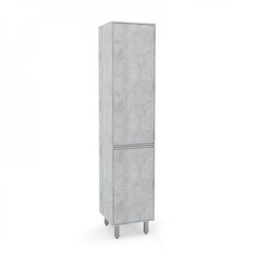 Imagem de Paneleiro Confort Simples 2 Portas Mdp Concreto Batrol Concreto Com Branco