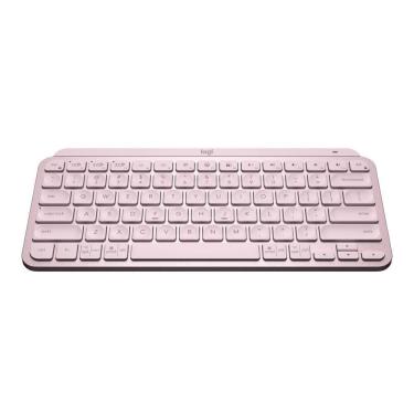Imagem de Teclado Logitech Mx Keys Mini Rosa Padrão Us 920-010507