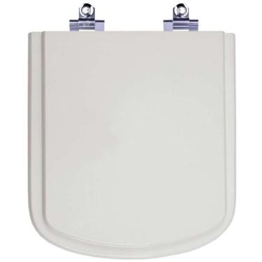 Imagem de Assento Sanitário Laqueado Soft Close Bali Cinza Platina (cinza Claro) Para Vaso Incepa