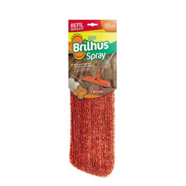 Imagem de Refil Em Tecido Para Mop Spray Brilhus Laranja - Bettanin