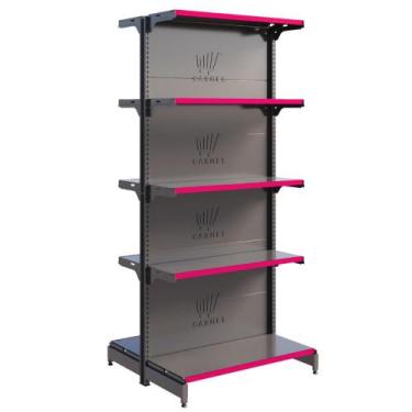 Imagem de Gôndola Centro 1 Inicial 1,70 m 40x30 Fácil New Plus Carmel Imports, P