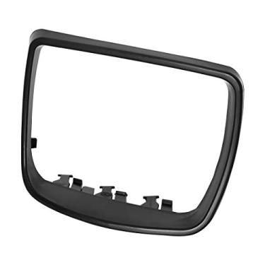 Imagem de X AUTOHAUX Carro lado esquerdo exterior retrovisor capa de espelho para porta de invólucro aba de espelho 51168254904 preto para BMW E53 X5 2000-2006