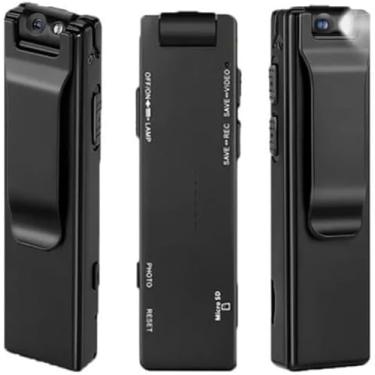 Imagem de Mini câmera de Vídeo Com Audio Corporal Acompanha Cartão 32gb câmera Com Clipe Sem Wifi–Ativada por movimento – 1080p câmera de segurança para casa e escritório, sem visão noturna