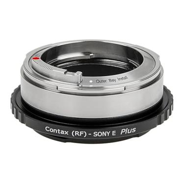 Imagem de Fotodiox Pro Lens Adapter Plus - Compatível com lentes Contax RF (Interna e Externa) Mount Rangefinder para caber em câmeras Sony E-Mount Mirrorless