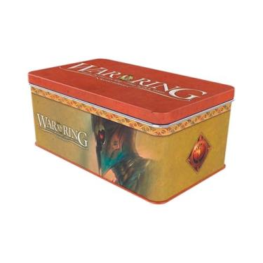 Imagem de War of The Ring Second Edition: Card Box and Sleeves (Witch-King Edition) – Ares Games Embossed Tin – Sturdy & Tough – Compatible with War of The Ring 2E