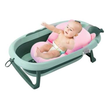 Imagem de Banheira Com Cama Fixa E Termômetro Para Bebê Até 6 Meses - Tibaby, Ro