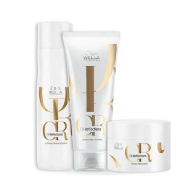 Imagem de Wella Oil Reflections Sh 250ml + Cond 200ml + Masc 150ml - Wella profi