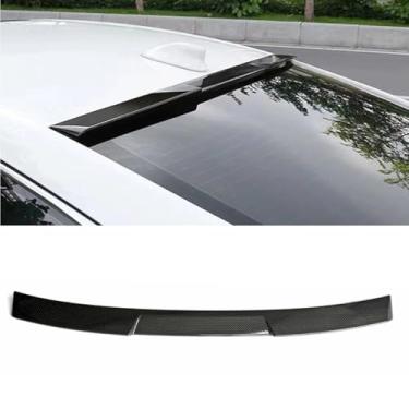 Imagem de Spoiler de teto compatível com Accord Inspire 2019-2022 Kit de carroceria acessórios de carro com asa de porta-malas traseiro (aparência de fibra de carbono)