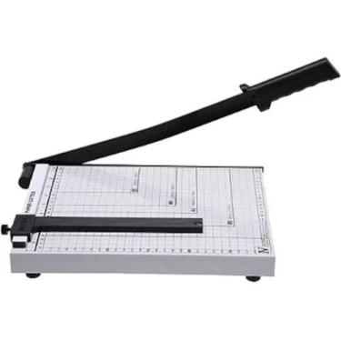 Imagem de Guilhotina Papel Corte Preciso Base Metálica 30Cm 10 Folhas - Lorben