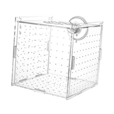Imagem de Bothyi Caixa de reprodução de peixes para aquário, separador, caixa de isolamento para aquário, para peixes pequenos, camarão, peixe-palhaço, alevinos, Quarto Individual