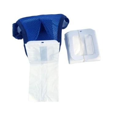 Imagem de Generic Coletor de resíduos de cocô de cachorro Calças Sacos de resíduos de animais de estimação Dispensador de sacos de cocô Prático Respirável para cães, Xl