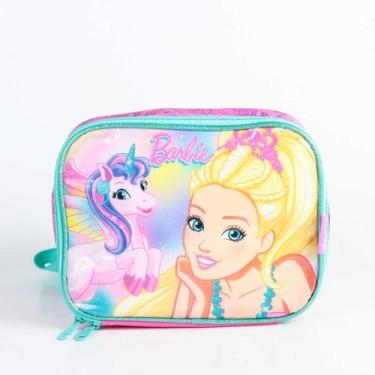 Imagem de Lancheira Escolar Infantil Barbie La39973bb Verde - LUXCEL, PINK / 031