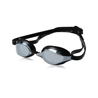Imagem de (One Size, Black/Silver) - Speedo Speed Socket 2.0 Mirrored Swim Goggle