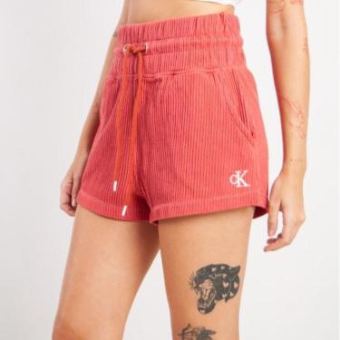 Imagem de Short Calvin Klein Jeans Logo Feminino-Feminino