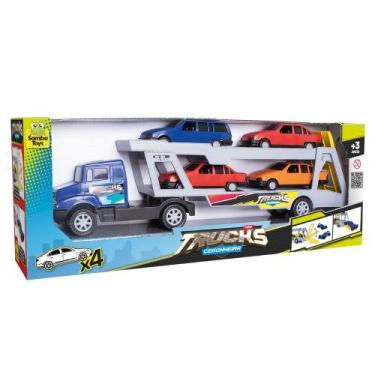 Imagem de Caminhão Cegonheira Samba Toys Mini Truck - Item Sortido, Unica