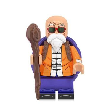 Imagem de Boneco dragon ball z anime bloco de montar escolha, ROSHI