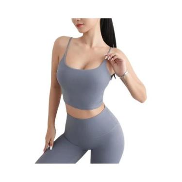 Imagem de Colete Esportivo De Cabelo Dupla Face Para Meninas, Outono, Corrida, F