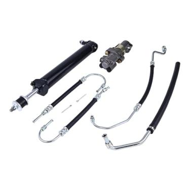 Imagem de HOLDWELL Kit de cilindro e mangueira de direção hidráulica 1502007 1509003 1505001 compatível com Chevrolet Corvette 5.0L 5.7L 1980-1982